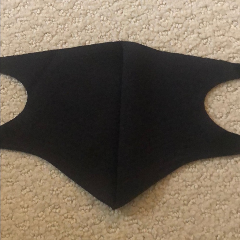 Black Rhinestone Mask - Picture 4 of 4